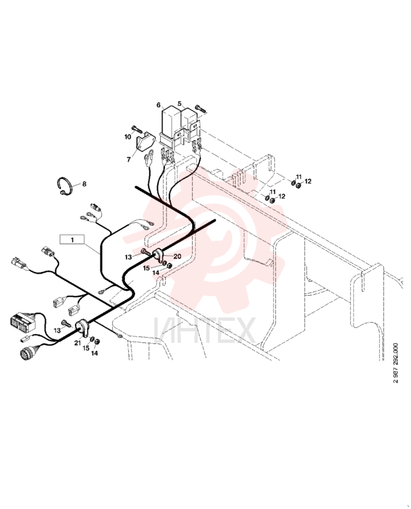 WIRE HARNESS 3004850 (2)