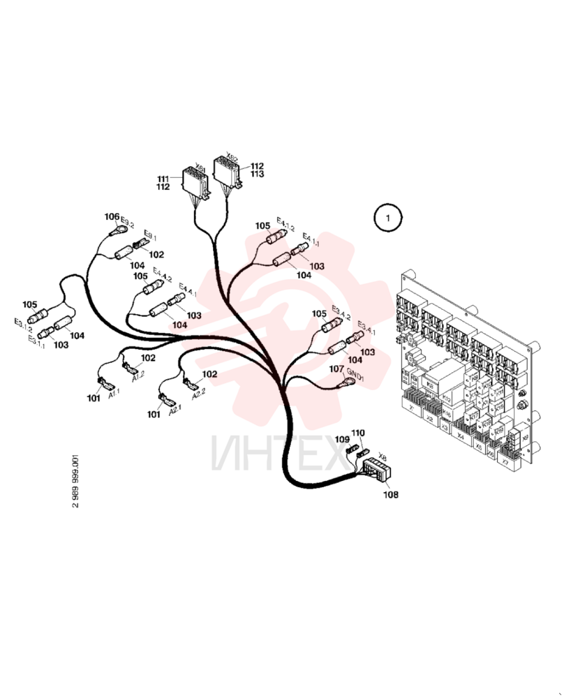 WIRE HARNESS 3004956