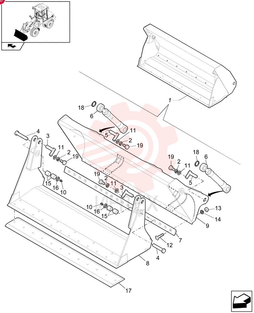 CLAMSHELL BUCKET 4554733 (1)