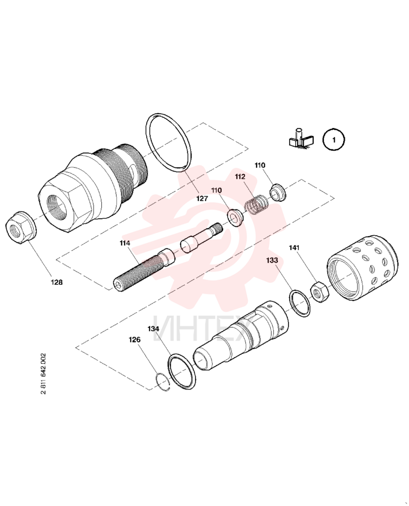 Valve Max.Load Control Incl 1-134