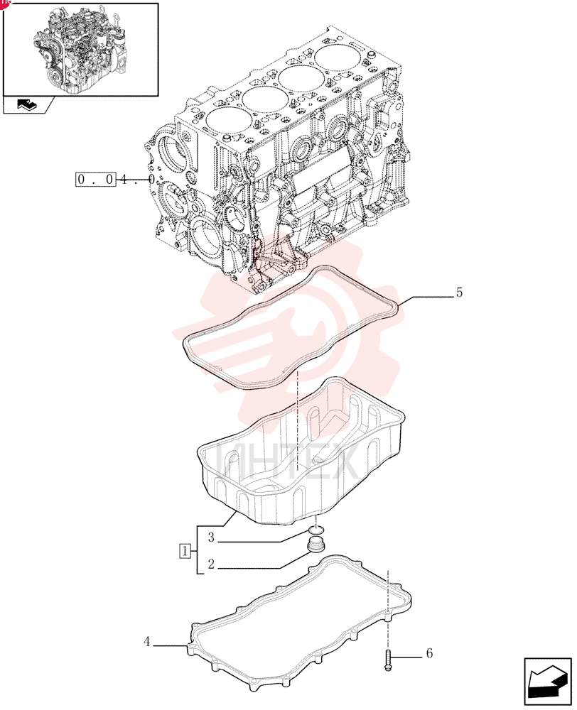 ENGINE OIL PAN