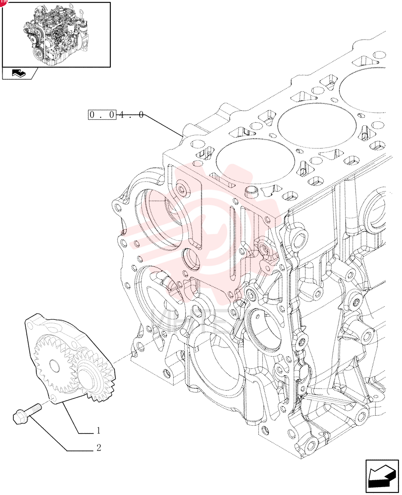 ENGINE OIL PUMP