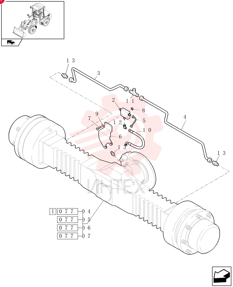 FRONT AXLE
