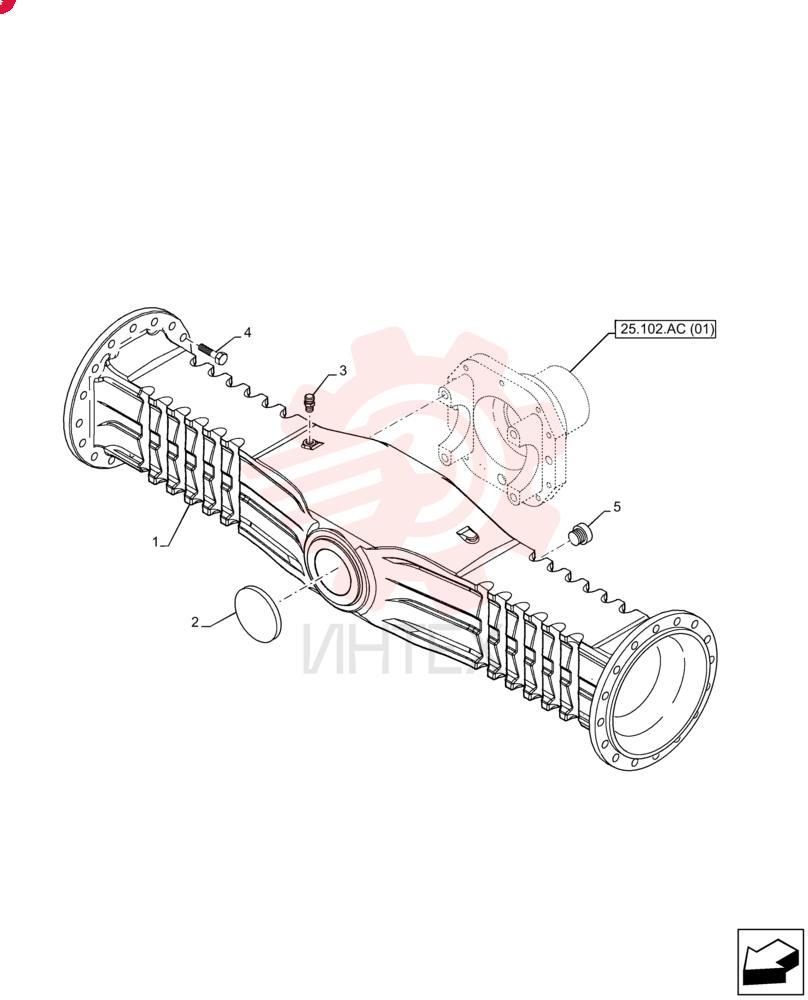 AXLE HOUSING