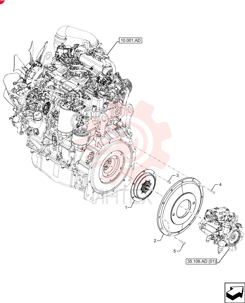 CLUTCH,215.8mm OD