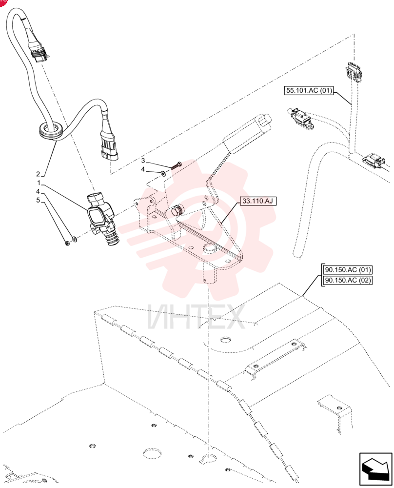 LIMIT SWITCH 87484878