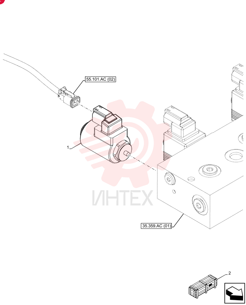 SOLENOID VALVE 47548713