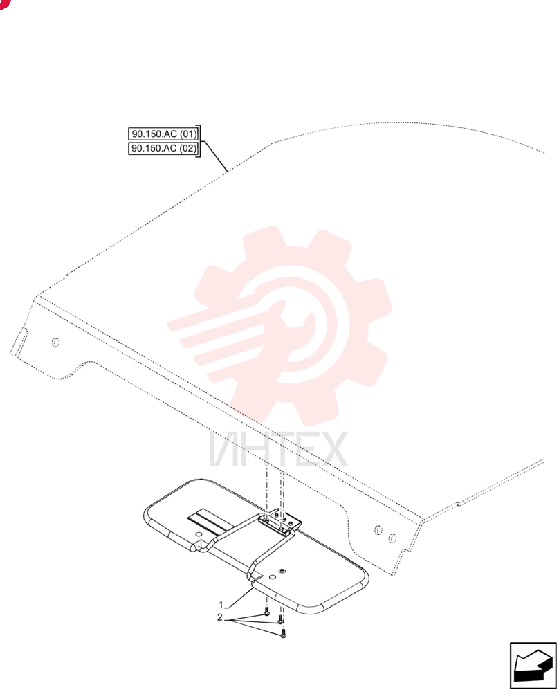 SUN VISOR 47465480