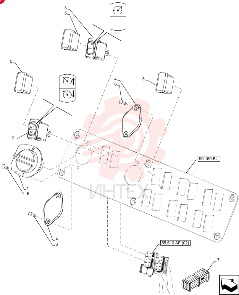 THROTTLE CONTROL 87528964 (1)