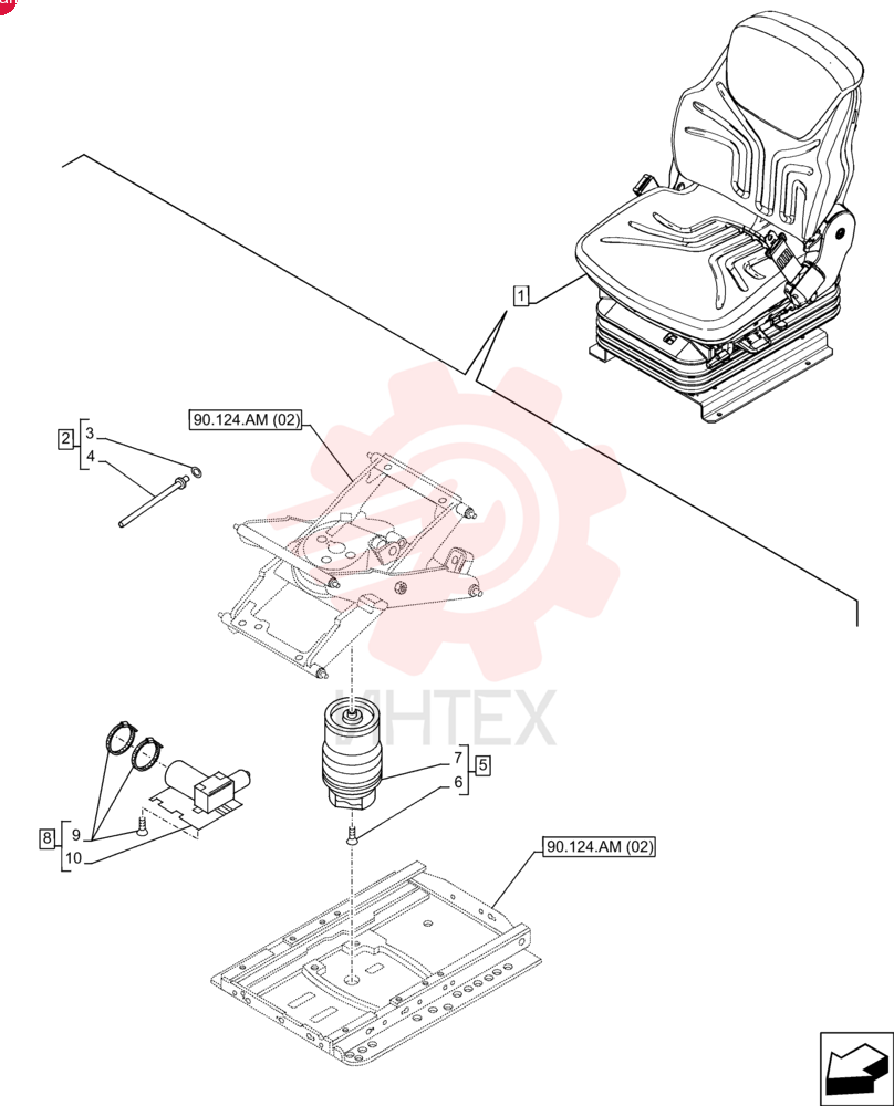 DRIVER SEAT 47639363 (5)