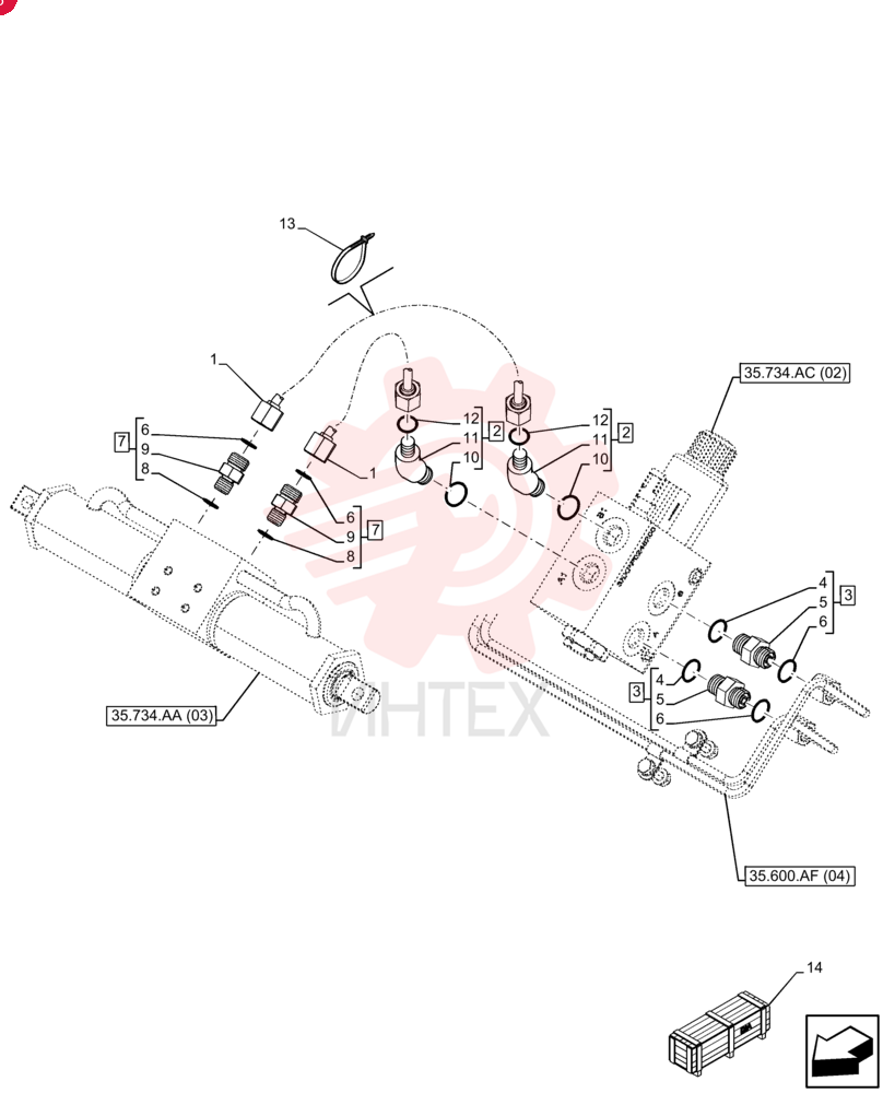 HYDRAULIC HOSE 47714259