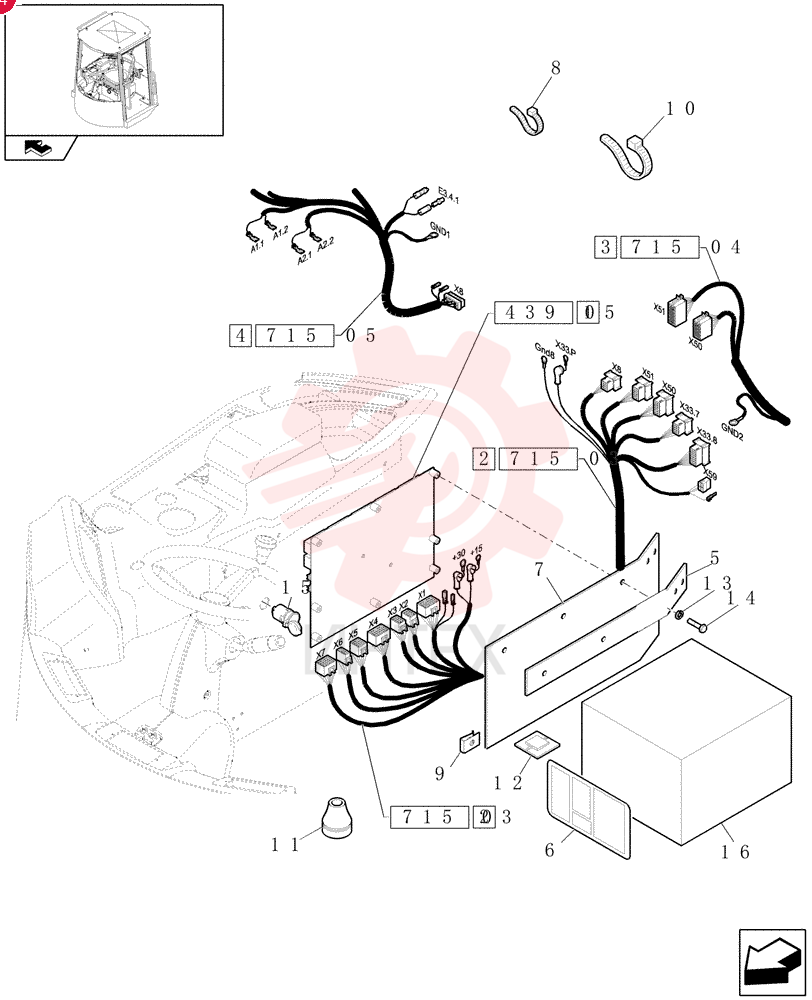 PRINTED CIRCUIT BOAR 87742122 (3)