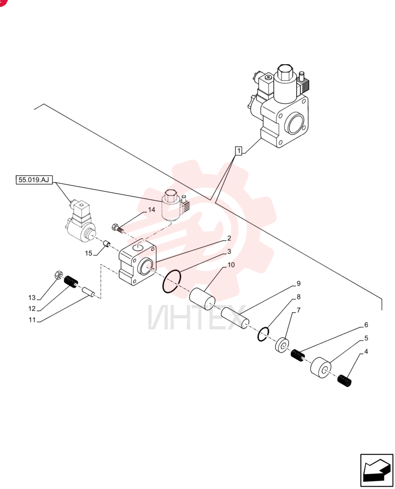 CONTROL VALVE 47627325