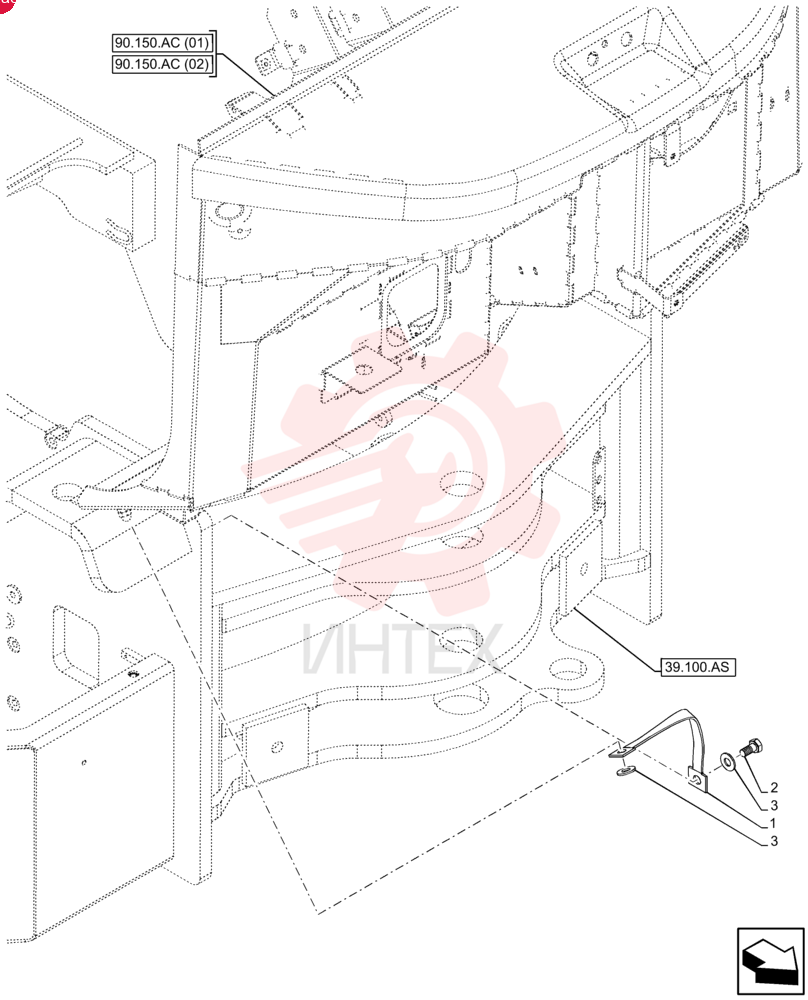 GROUND STRAP 47614966