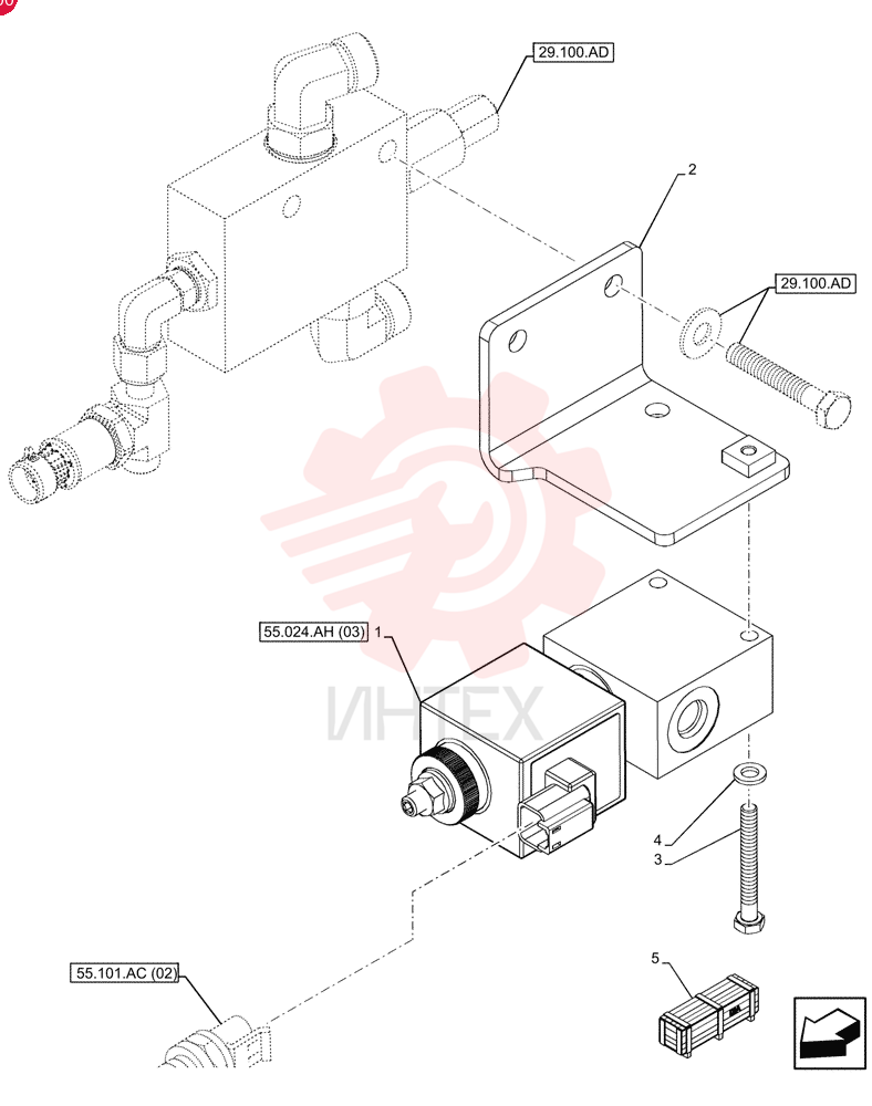 HYDRAULIC VALVE 47527624 (1)