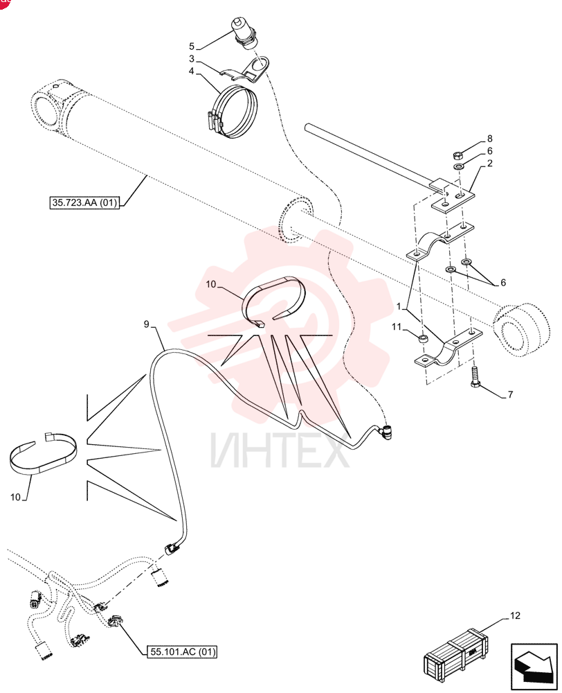 PIPE CLAMP 6100022