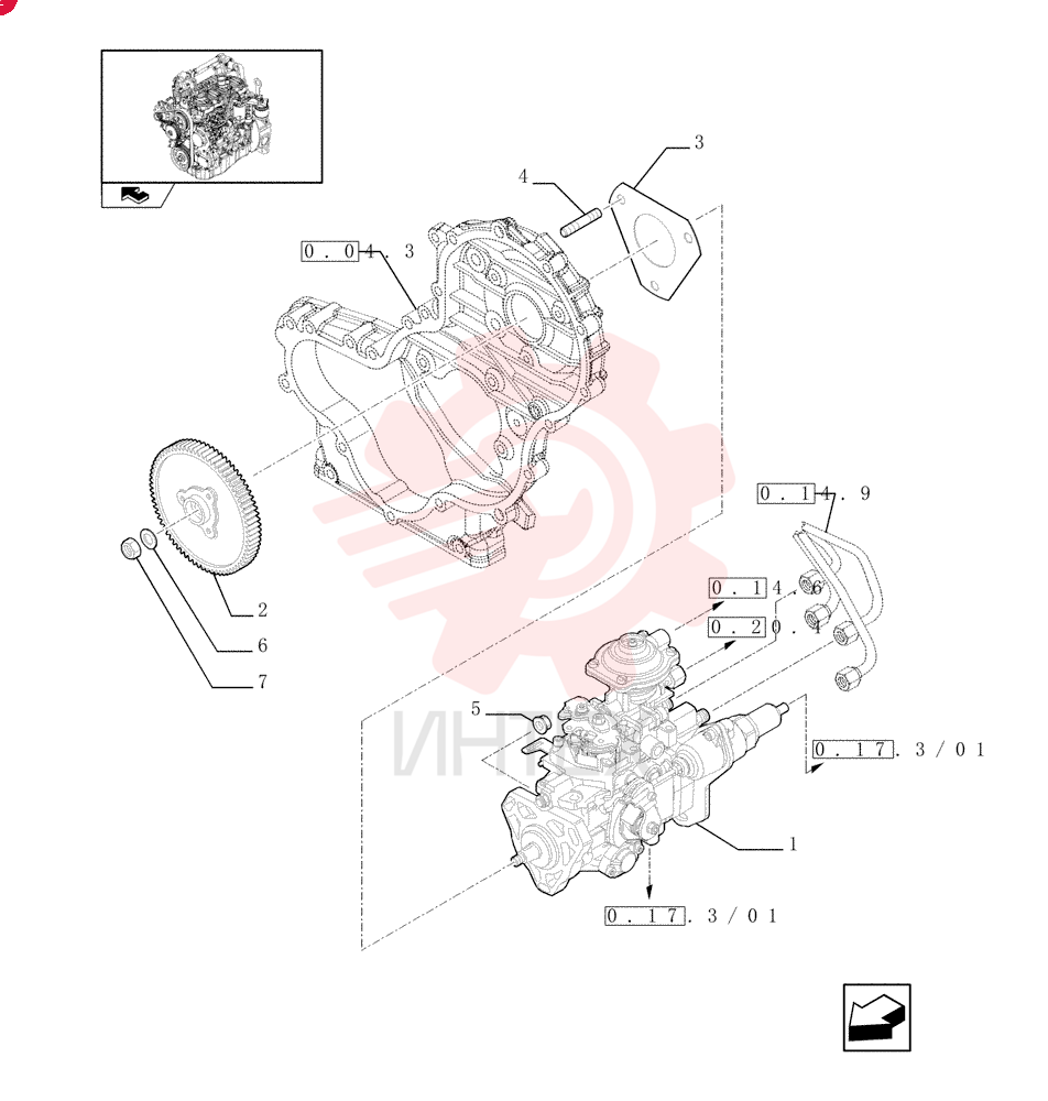 FUEL INJECTION PUMP 504374953