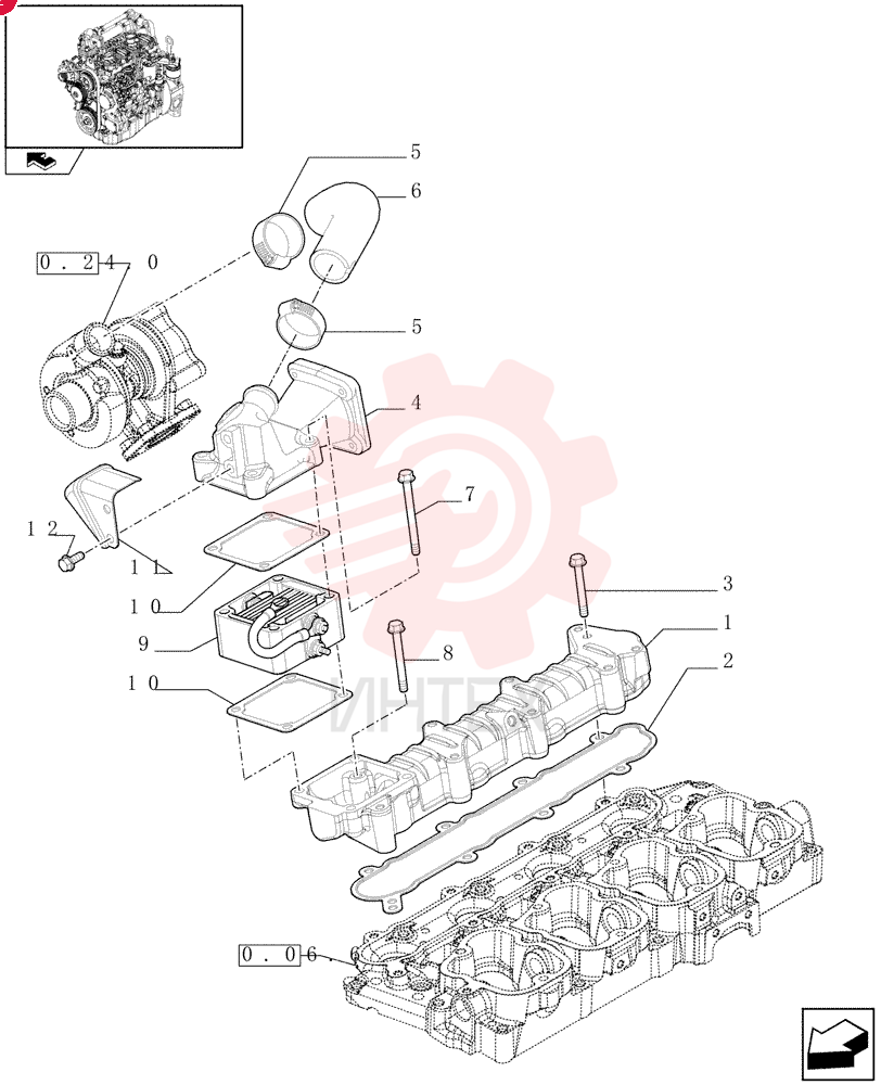 INLET MANIFOLD 504194598