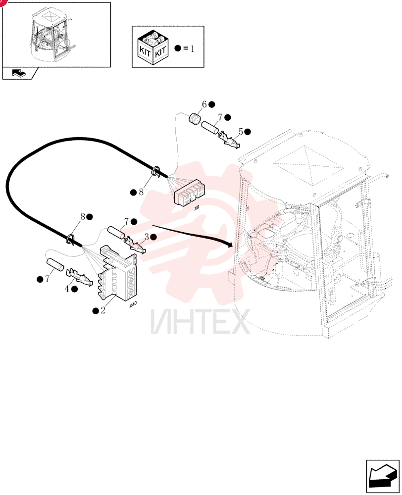 WIRE HARNESS 3004963