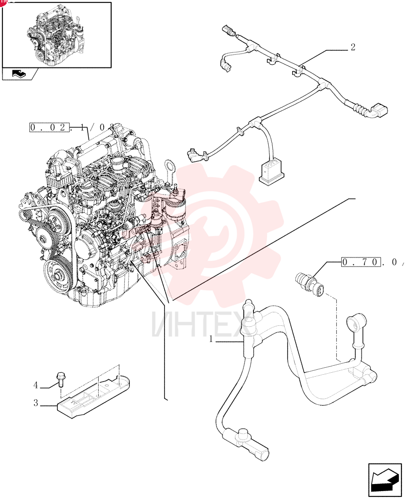 WIRE HARNESS 504264648