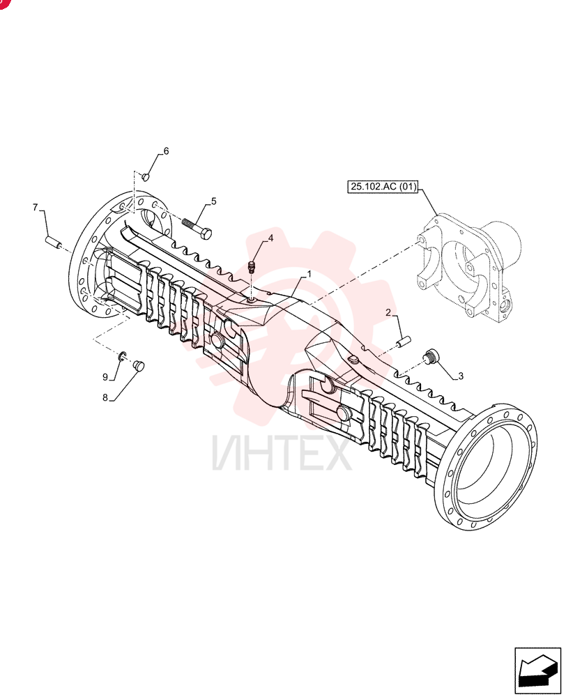 AXLE HOUSING