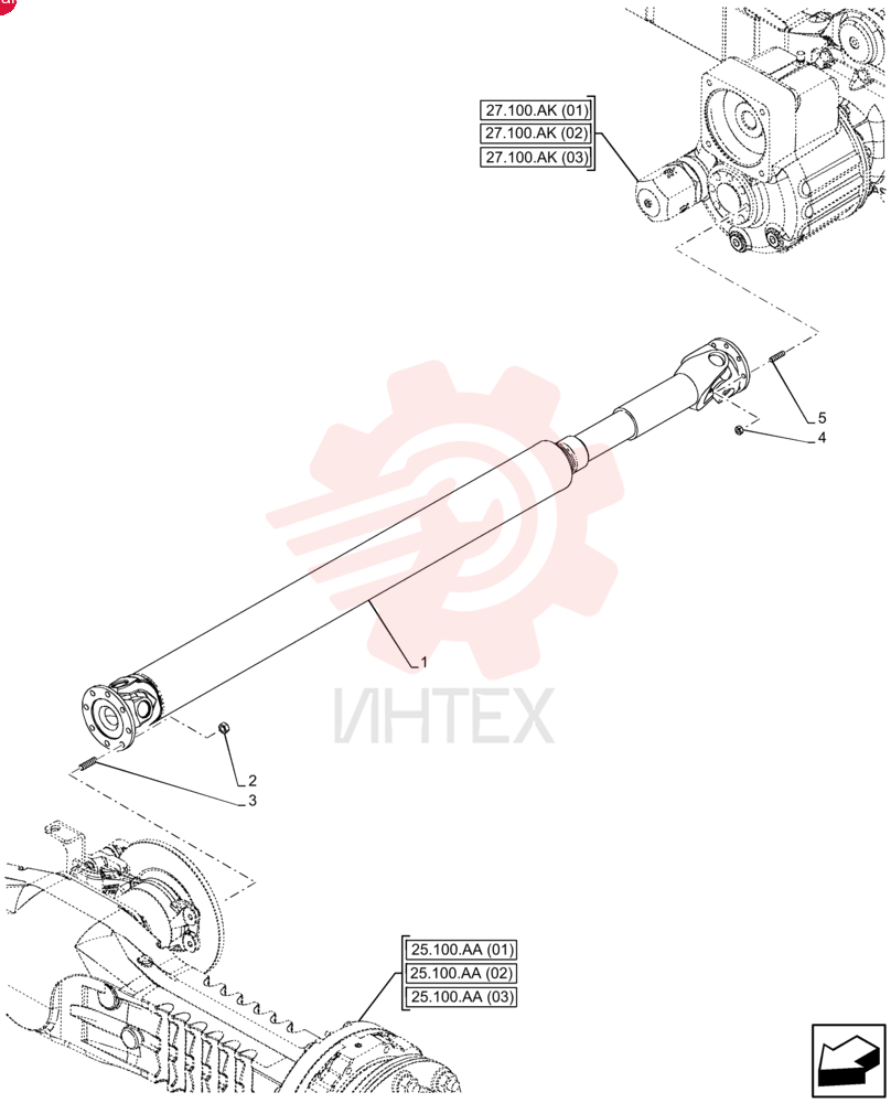 JACKSHAFT 47445558