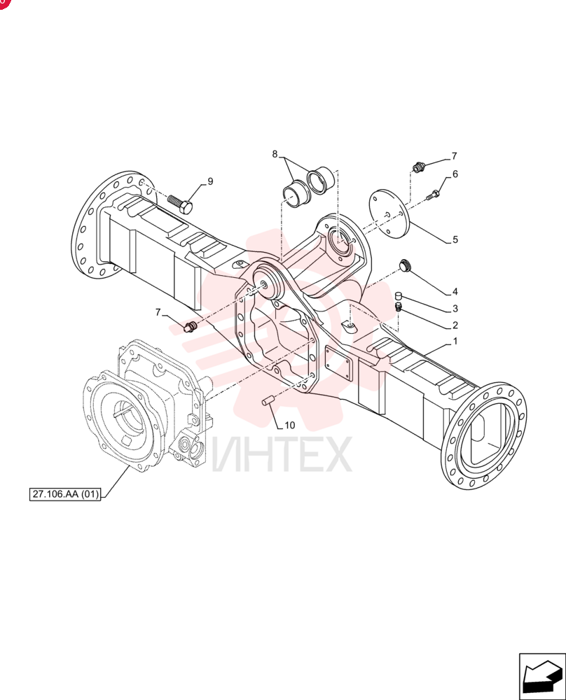 AXLE HOUSING