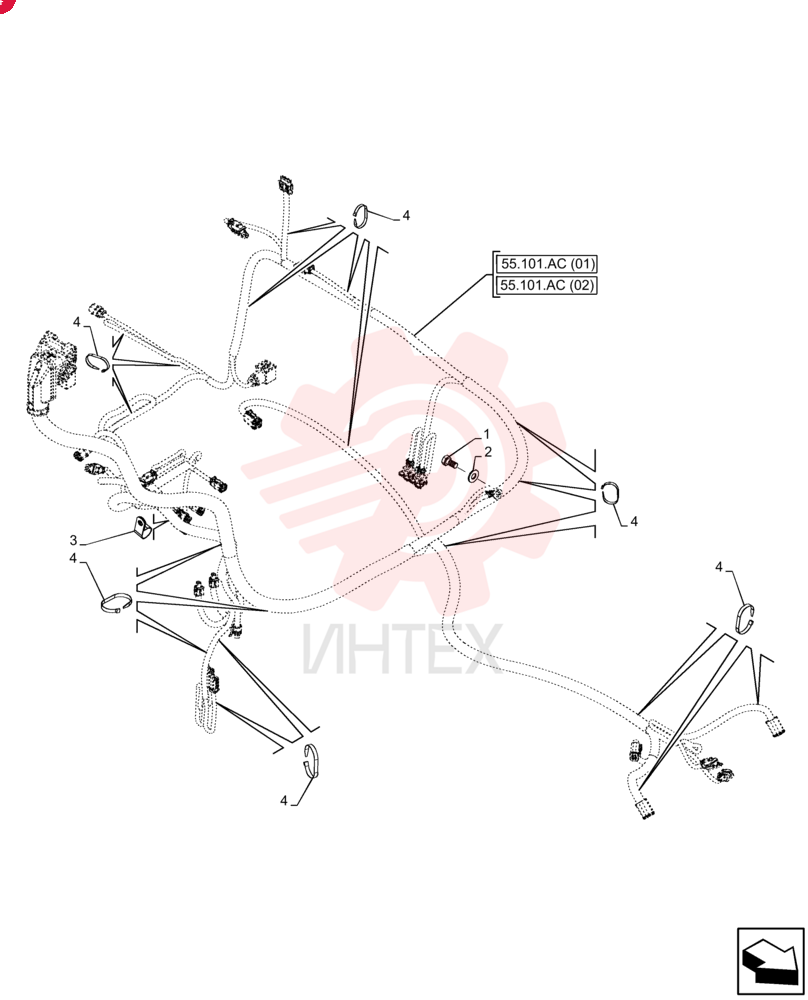 BOLT,Hex, M10 x 1.5 x 20mm, Cl 8.8
