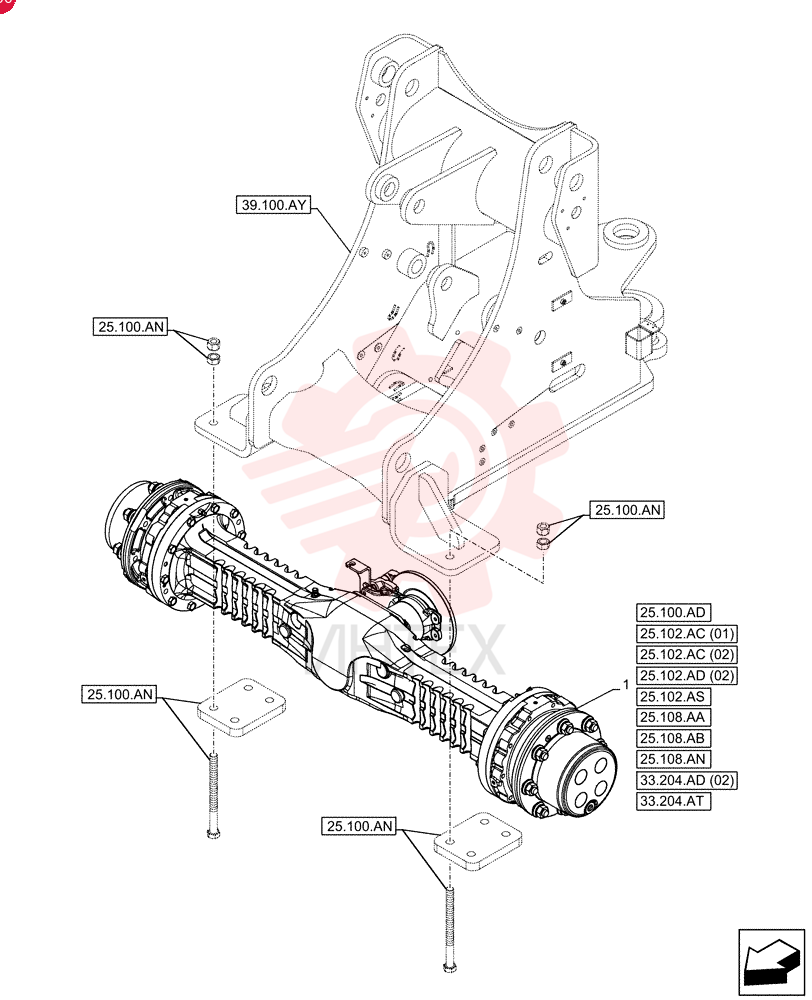 FRONT AXLE