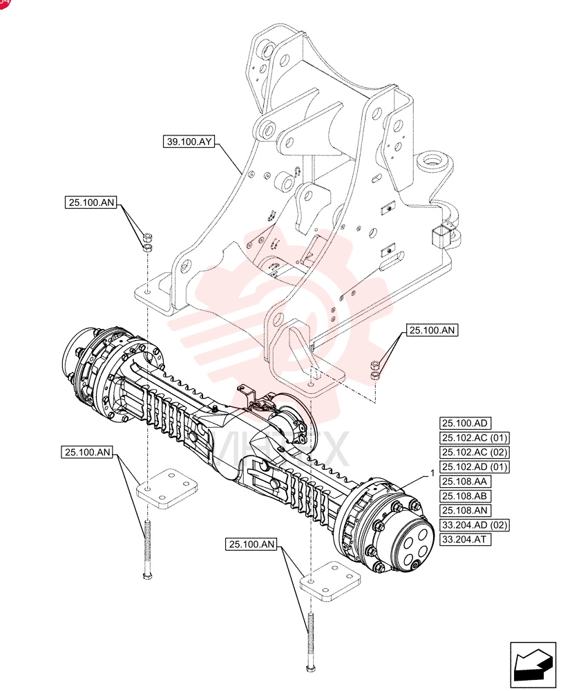 FRONT AXLE