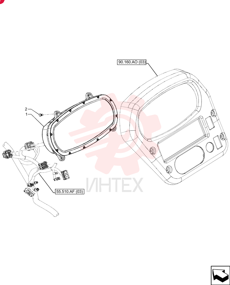 INSTRUMENT CLUSTER