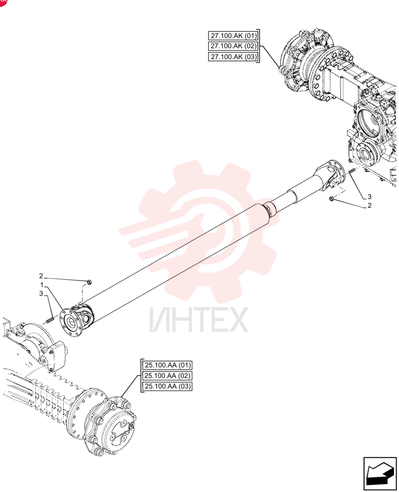 JACKSHAFT 47445557
