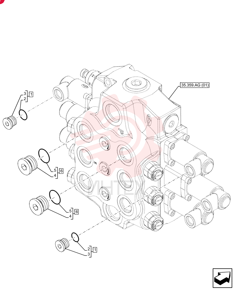 PLUG,9/16" - 18 ORB