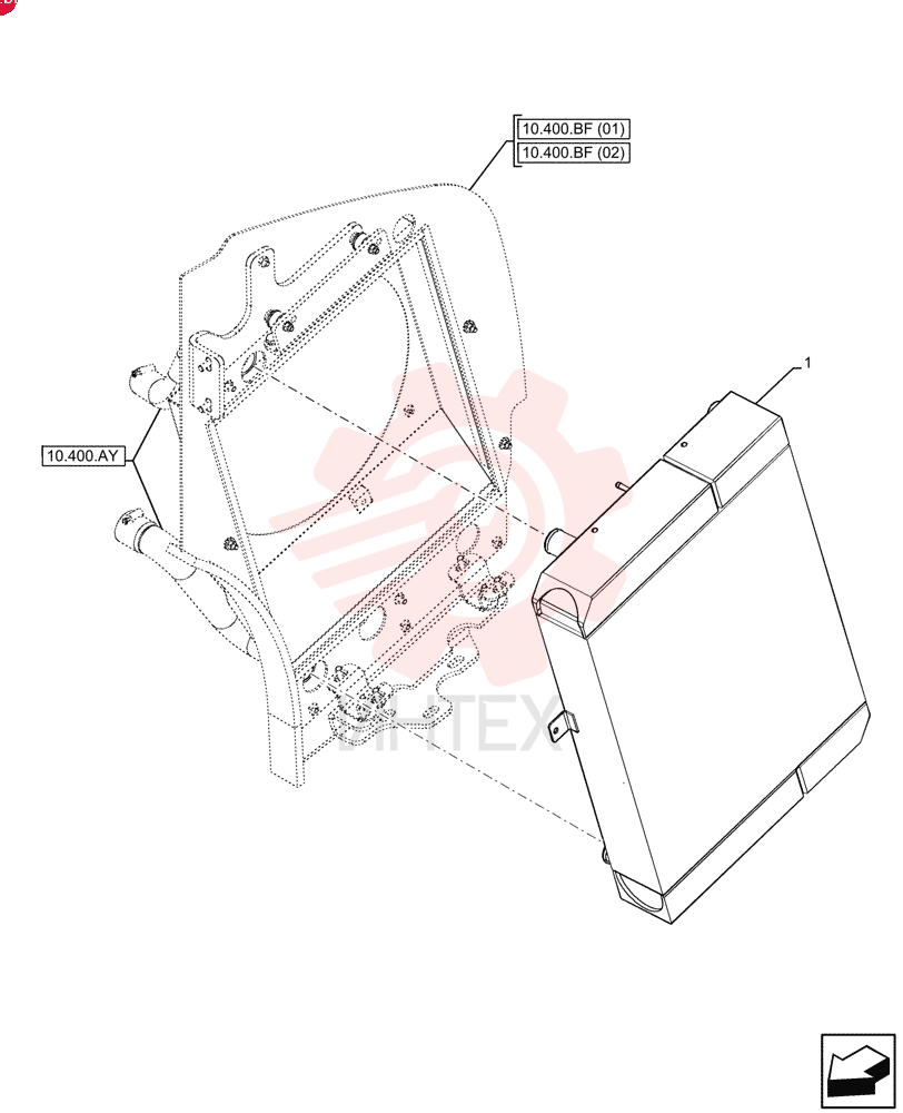 RADIATOR 47946809