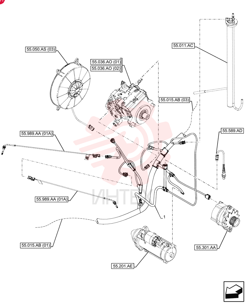WIRE HARNESS 47695703 (3)