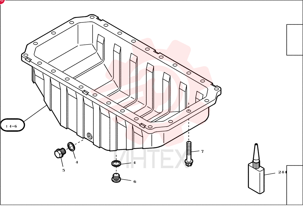 ENGINE OIL PAN