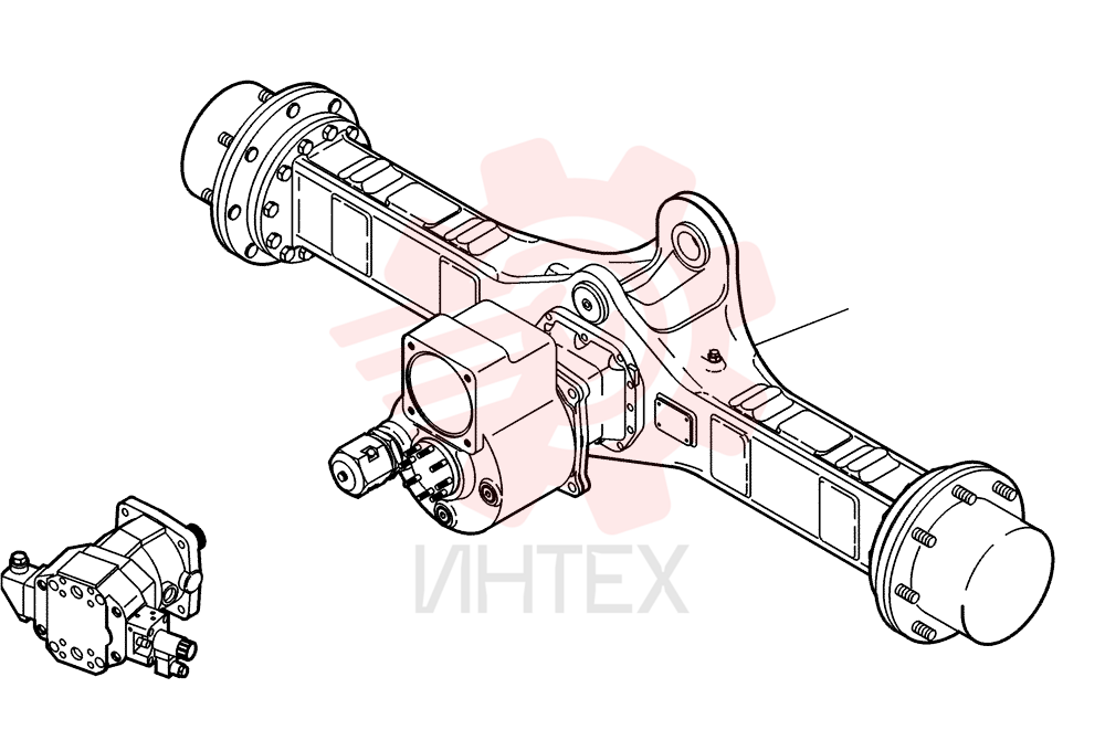 HYDRAULIC MOTOR 2813671 (1)