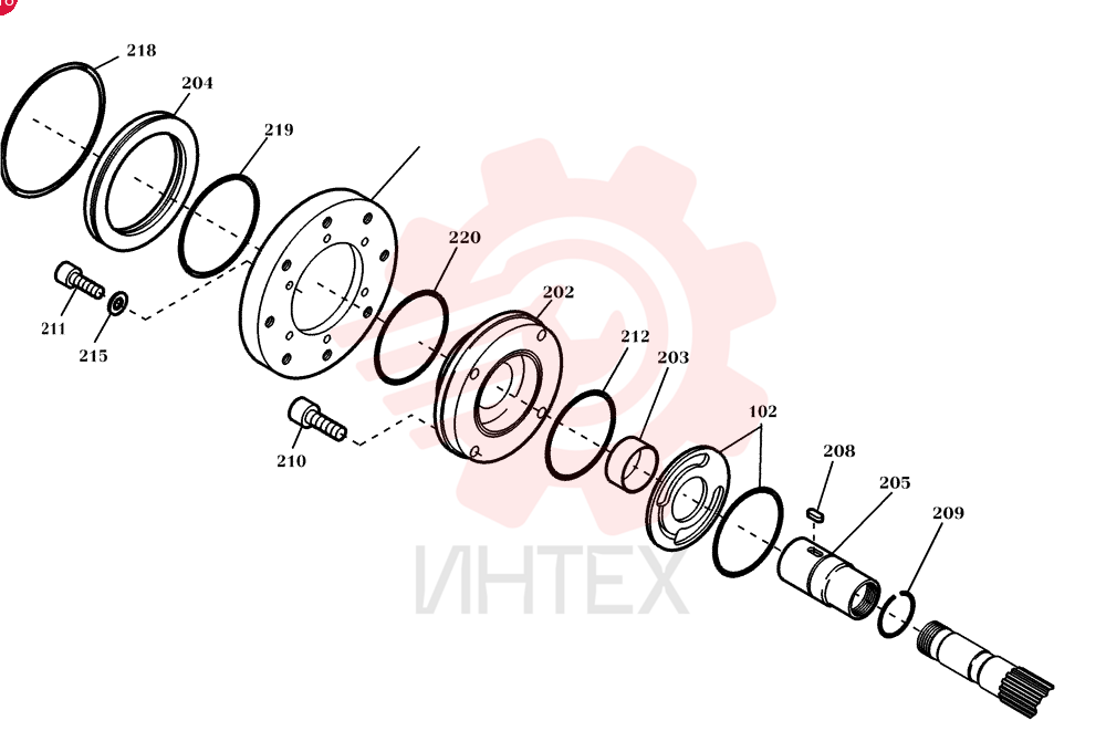 HYDRAULIC PUMP 1482227