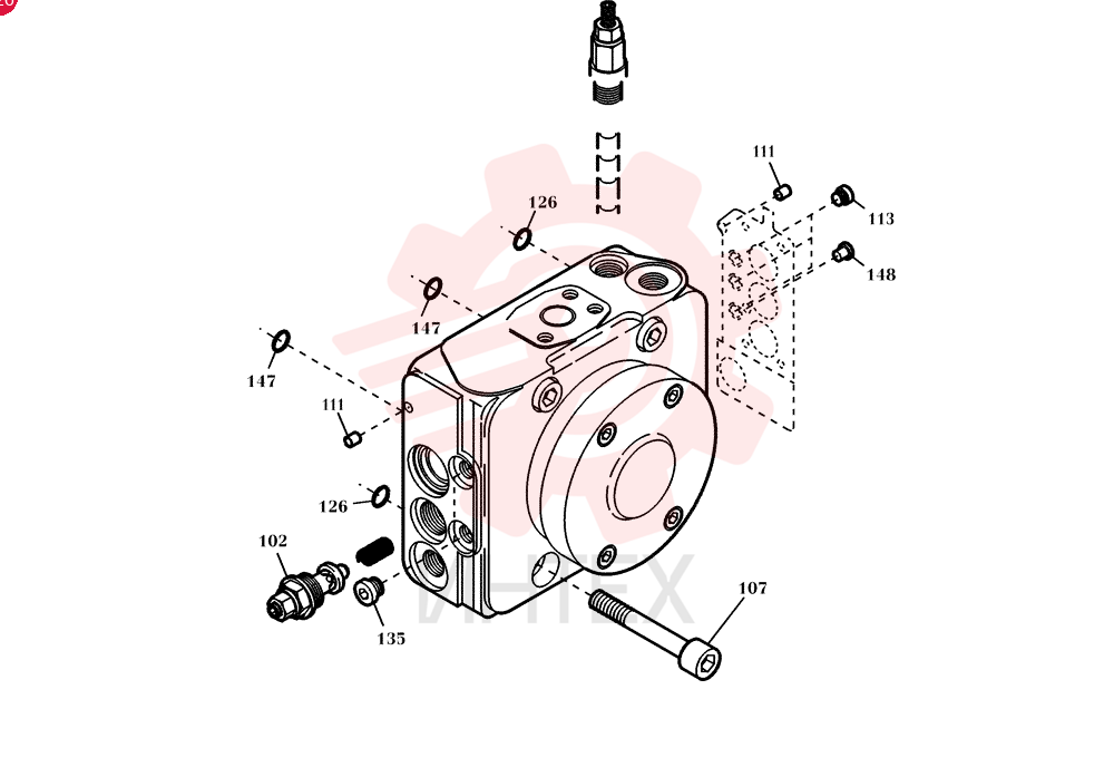 HYDRAULIC VALVE 8487249