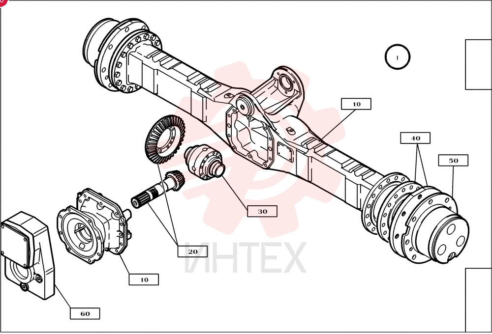 REAR AXLE 2813663 (2)