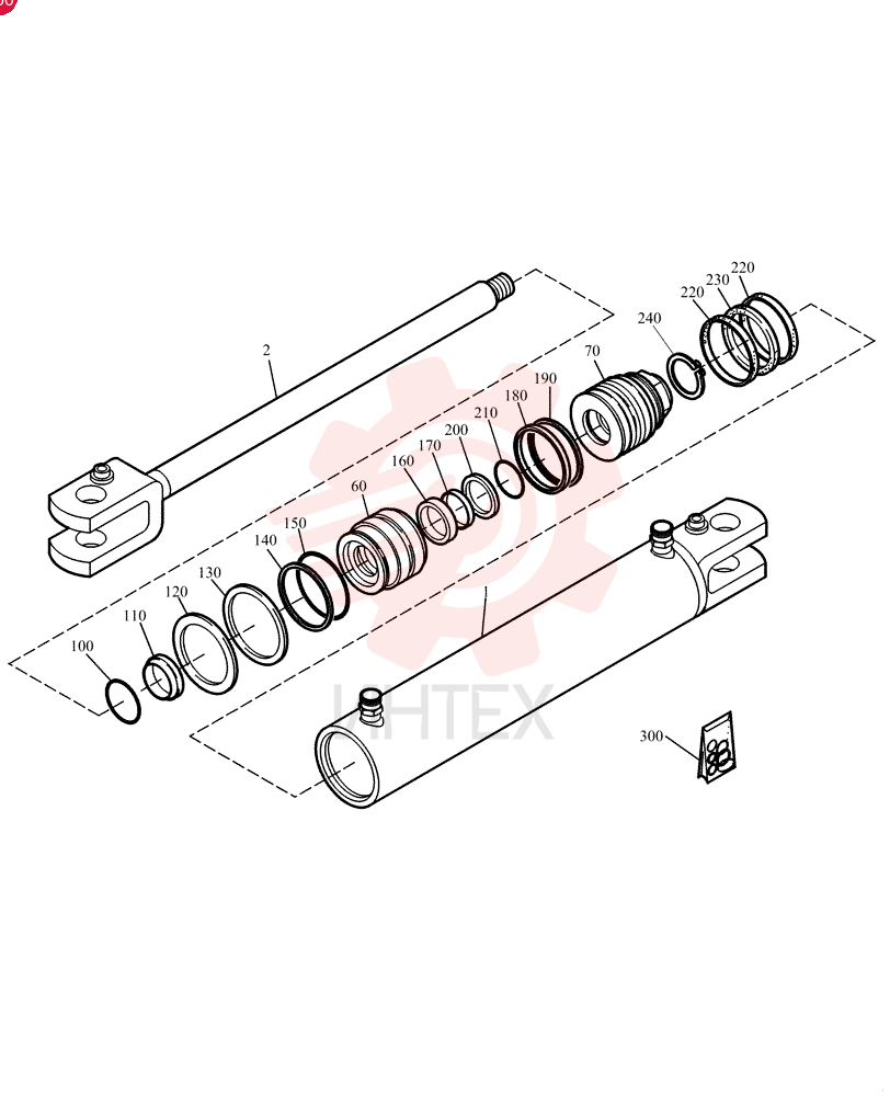 STEERING CYLINDER 6559513