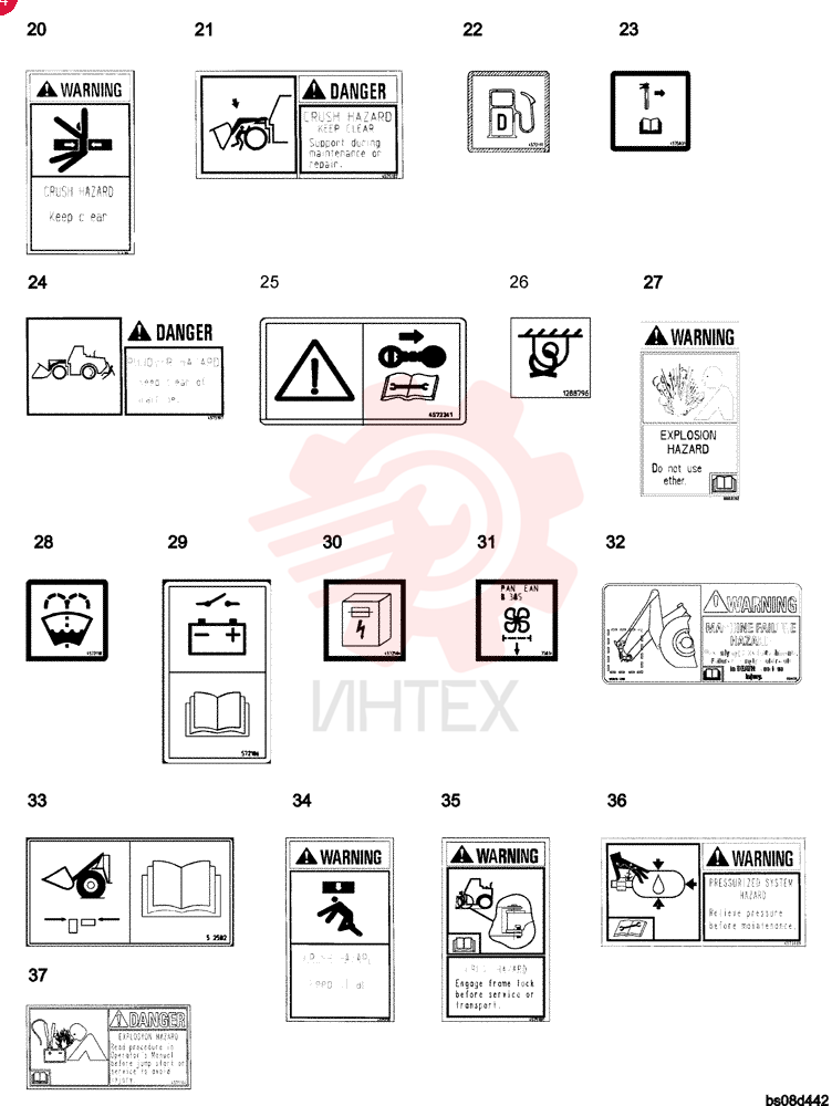 WARNING DECAL