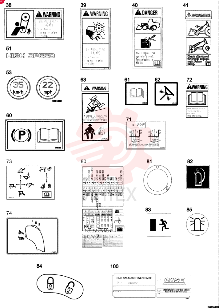 WARNING DECAL