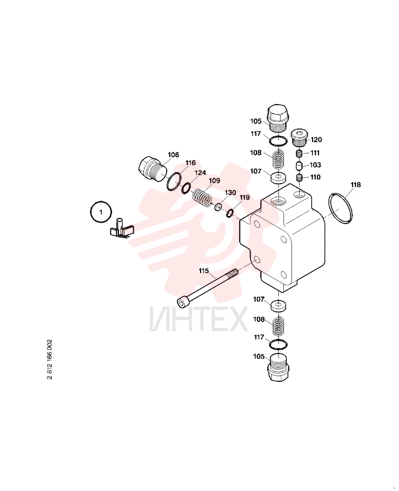 HYDRAULIC VALVE 1471545