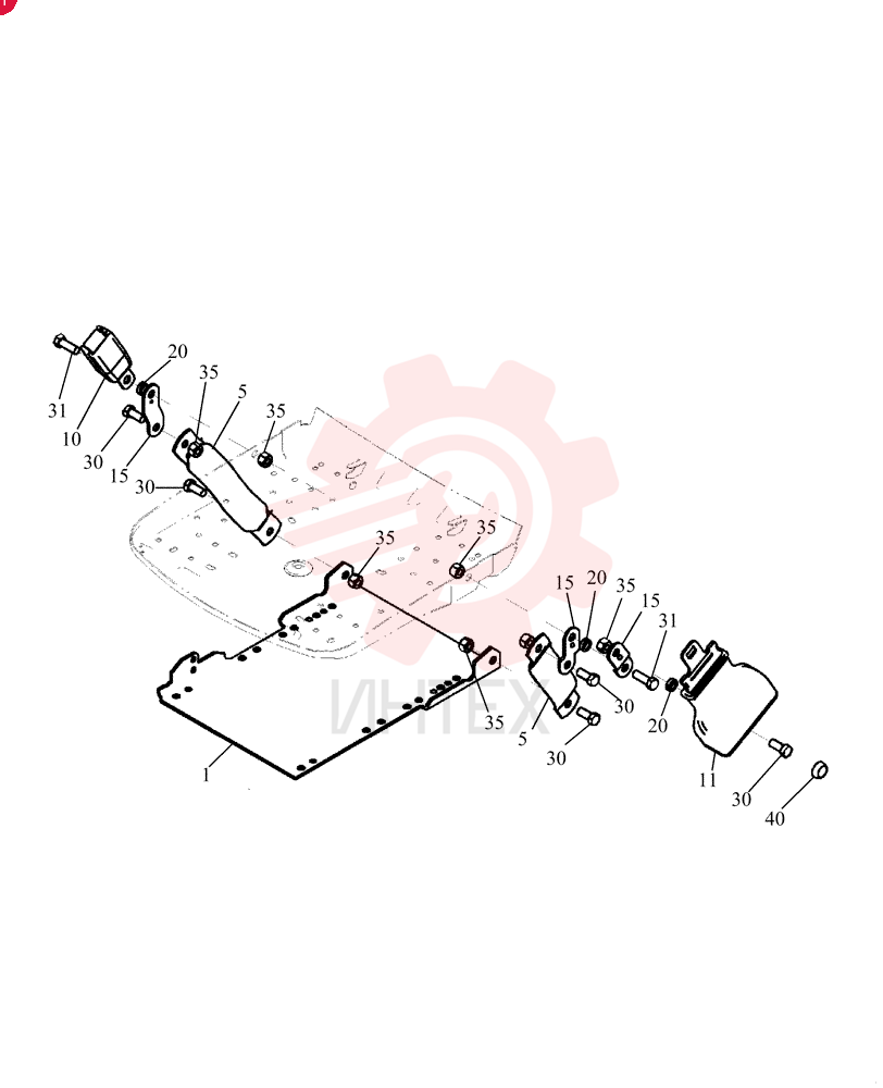 SEAT SUPPORT 6559943
