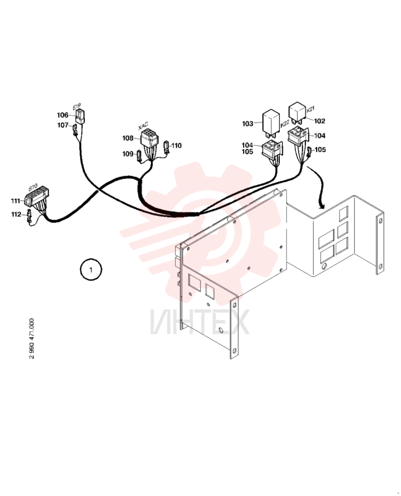 WIRE HARNESS 3004865