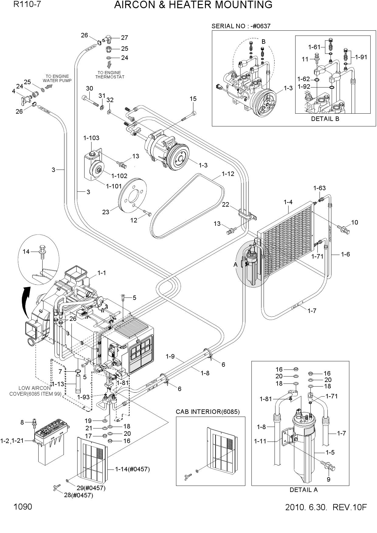 AIRCON & HEATER MOUNTING