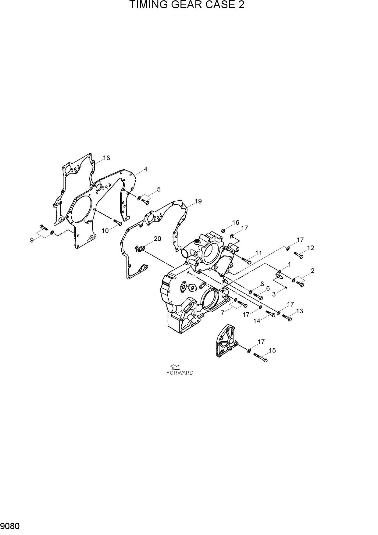 TIMING GEAR CASE 2