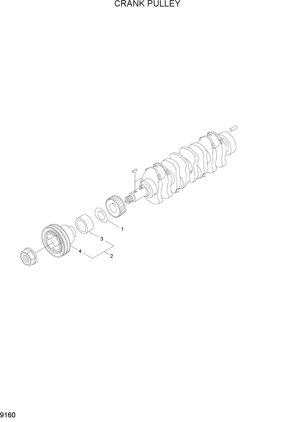 CRANK PULLEY