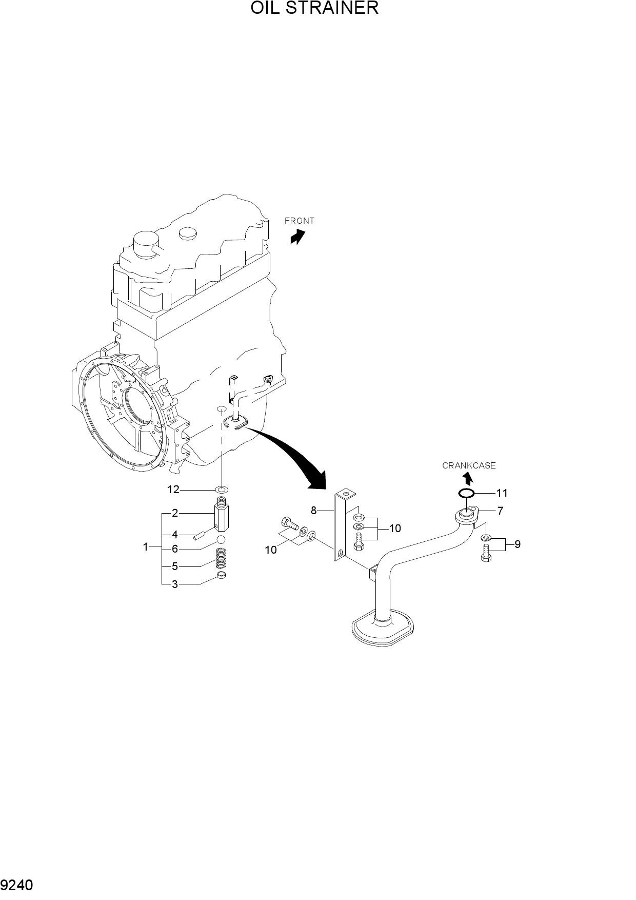 OIL STRAINER